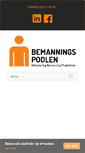 Mobile Screenshot of bemanningspoolen.se